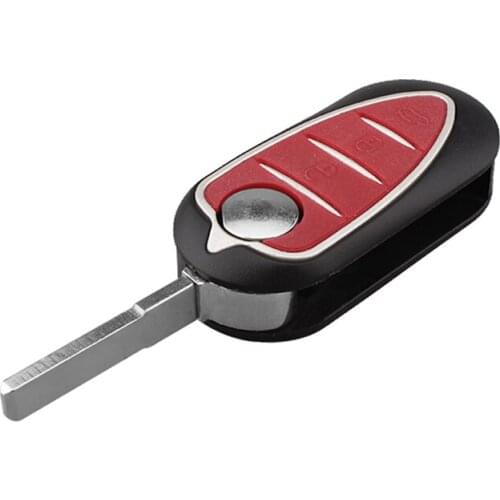 3Buttons SIP22 blade Flip Remote Key Shell For Alfa Romeo Mito Giulietta159 GTA 147 156 166 GT