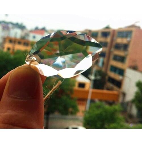 360pcs/lot Factory Price Sparkle 38mm Horse EYE crystal chandelier pendants/ crystal curtain pendants/ crystal chandelier parts