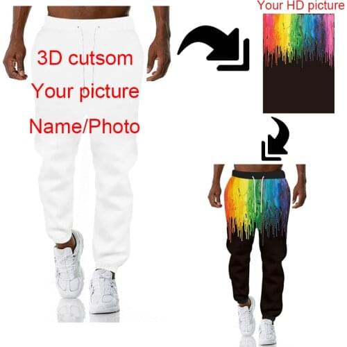 CJLM 3D Print Diy Custom Design Mens Womens Clothing Casual sweatpants Drop Shipping Wholesalers Suppliers For Drop Shipper