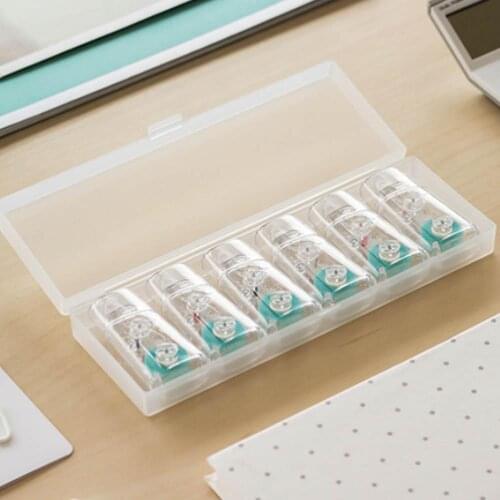 Double Side Adhesive Roller Glue Tape Decorative Office School Stationery Supply Office Supplies Roller Glue Tape Notebook DIY