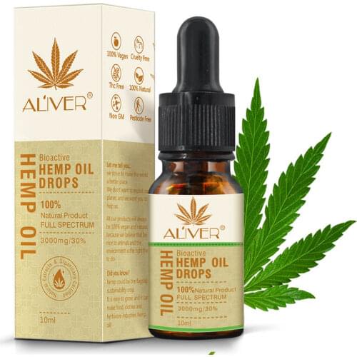 Essential Oil Hemp Seed Relieve Stress Pain Easy Sleep Body Care Relax Soothing SSwell