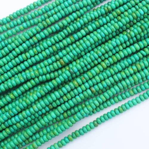 Natural Turquoises Rondelle beads 2x4,3x6,4x6,5x8mm , DIY Jewelry Making Beads ,We provide mixed wholesale for all items