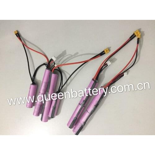 18650 30Q 30QT INR8650-30Q 3S1P 11.1V 3000MAH CQB TOY GUN WEAPON M4 CS KIDS WATER BULLET GUN BATTERY with XT30 with JST balancer