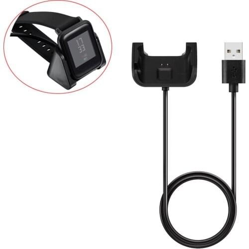 USB Magnetic Charger for Xiaomi Huami Amazfit Bip Youth smart watch chargers fast charging cable Cradle Charger Replace