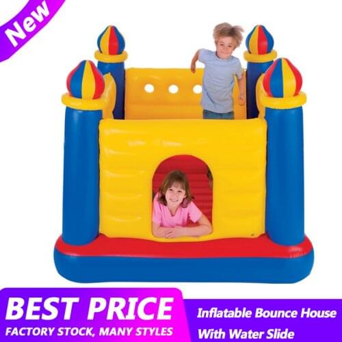 Inflatable castle Outdoor Bounce house Family Garden Jumping Kids Inflatable Bouncers ocean ball pool PVC jump house with pump