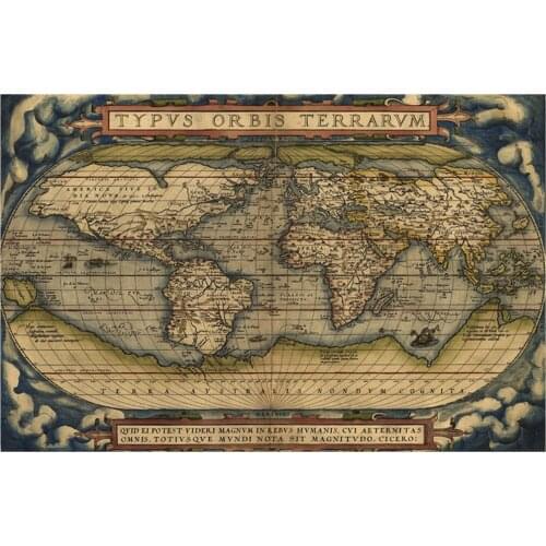 Colorful print Wall Tapestry Wall Hanging Psychedelic Tapestry Decor for Bedroom Living Room Ancient map M3321