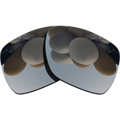 Polarized Sunglasses Replacement Lenses for-Deviation Frame - Silver