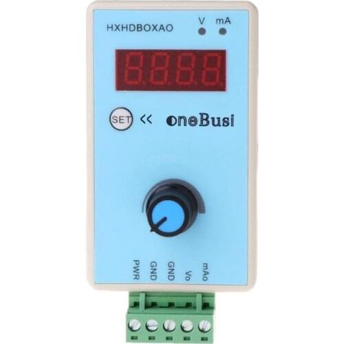OOTDTY Handheld Current Voltage Signal Generator Analog Simulator Output 0-10V 0-20mA