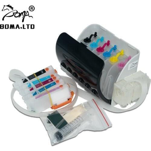 Empty 6 Color/Set IC70 Ciss For EPSON IC70 Ciss System For Epson EP706A/306/976A3/906F/776A/905F/905A/805/775/806 Printer