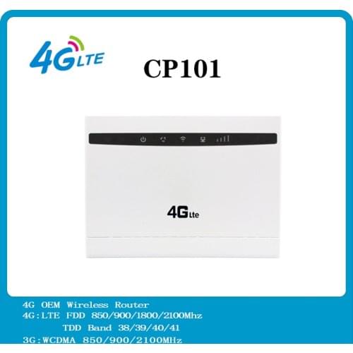 Unlocked 4G OEM Wireless Router 4G LTE 300Mbps CPE WIFI ROUTER Modem with Sim Card Slot PK B310,B315,B593,B525,E5186