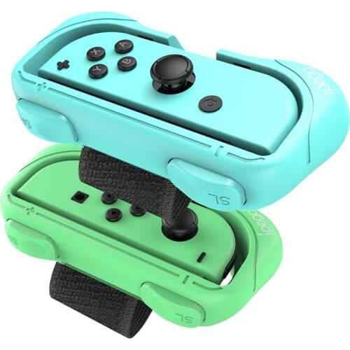 Grip For Left & Right Switch Nunchaku Dance Wristband NS Two-in-One Grip Dancing Bracelet for NS joycon Wrist Grip