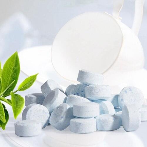 100PC Bottle Cleaner Tablets Biodegradable Tea Scale Cleaner Tablets, Removes Stubborn Stains & Odors