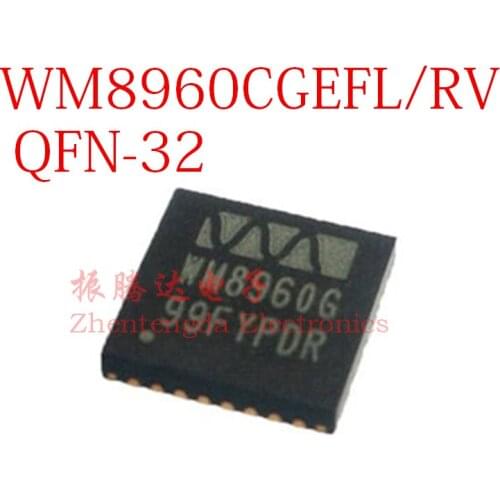 WM8960CGEFL/RV WM8960 WM8960CGEFL QFN-32 Audio Codec Chip