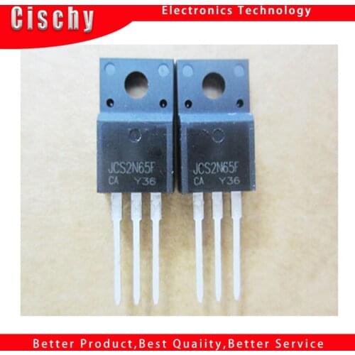 10pcs/lot JCS2N65F TO-220F original