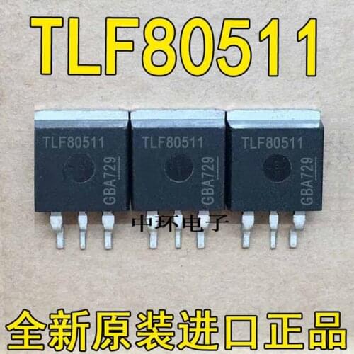 5 PCS TLF80511 TO263 ＆ TLS850F0TAV50 850F0V50 TO263-7