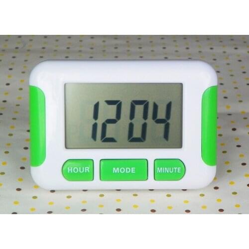 50 pcs/lot Free DHL Alarm Clock 5 Groups Noisy Bell 12/24 Hours Countdown Multi Kitchen Home House Lab lin2635