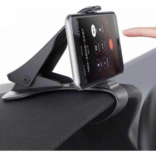 Car Phone GPS Holder HUD GPS Phone Universal Cradle Crocodile Dashboard Mount Clip navigation Bracket for Safe Driving