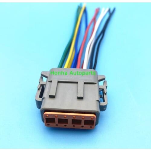 Free Shipping 12Pin Deutsch DTM Connector Waterproof Electrical Inlet Air Temperature Sensor Plug DTM06-12S wire harness
