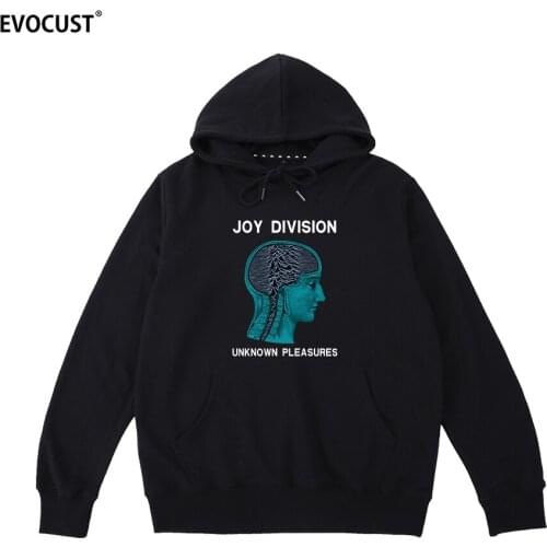 Joy Division Unknown Pleasure Fashion Graphic Punk Funny Streetwear Hip hop Hoodies Sweatshirts men women unisex Cotton