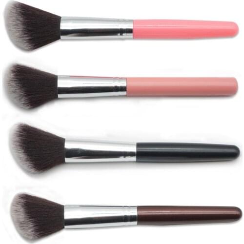 Makeup Brush Single Fiber Wool Oblique Painting Individually Packaged Beauty Tools Factory Wholesale Makeup Brushes