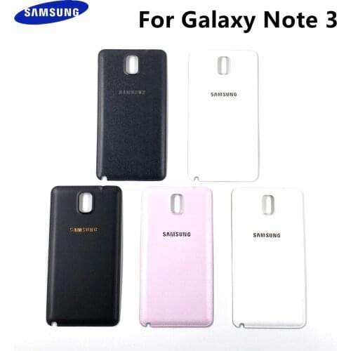 For SAMSUNG Galaxy Note 3 N900 N9005 Back Battery Cover Rear Door Housing NOTE3 Case Shell Plastic Lid Parts Replacement