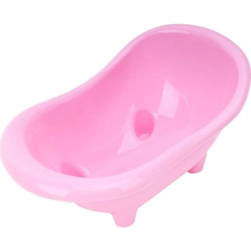 Hamster Bathtub Plastic Bathroom Container Sandbox for Small Pets Animal Chinchilla Golden Bears Hamsters Gerbil Mouse