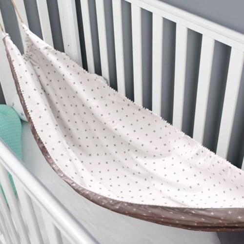 Baby Crib Hammock Sleep Cradle Detachable Portable Sleep Hanging Swing Bed For 3 Months-6 Years Old Baby