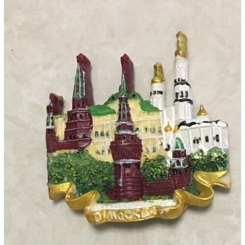 Russia Moscow Red Square Fridge Magnet Tourism Souvenirs