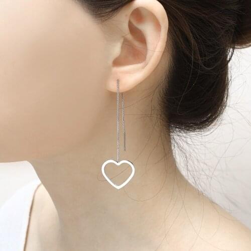 Stainless steel earrings for women heart cross geometric women jewelry accessories friendship jewelry gifts for women