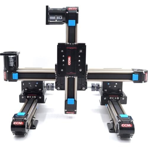 Motion System Linear Module Actuator Xyz Aluminum Profile Guide Rails For Laser With Stepper Motor Nema 23