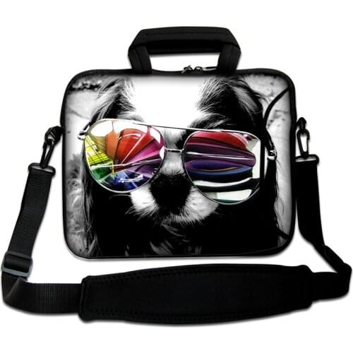 Computer bag 15.6" 15" 17" Neoprene laptop Sleeve bag 13" tablet Case With Handle&Shoulder Strap for xiaomi mi notebook air/asua