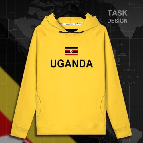 Uganda Ugandan UGA mens hoodie pullovers hoodies men sweatshirt new streetwear clothing Sportswear tracksuit nation flag new 01