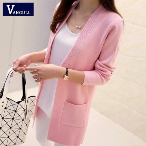 Vangull Women's Long Cardigans China