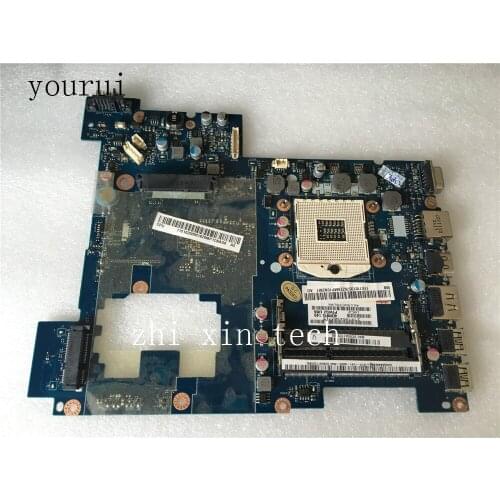 Yourui High quality For Lenovo G570 Laptop motherboard DDR3 PIWG2 LA-675AP 100% Test ok