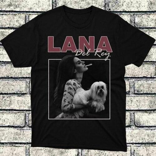 Lana Del Rey Pop Singer Funny Cool T Shirt Men WomenBaggy Boyfriend ShirtLana Del Rey shirthypebeast vintage 90s rap t shirt(1)