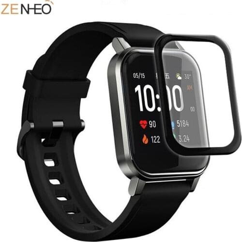 3D Curved Edge Soft Clear Protective Film Smartwatch Full Cover For Xiaomi YouPin Haylou LS02 Smart Watch Screen Protector