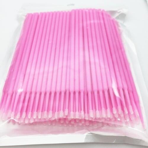 LTWEGO 100/5pc Disposable Eyelash Extension Tools Individual lashes Applicators Mascara Brush Lash Extensions Cotton Swab Makeup