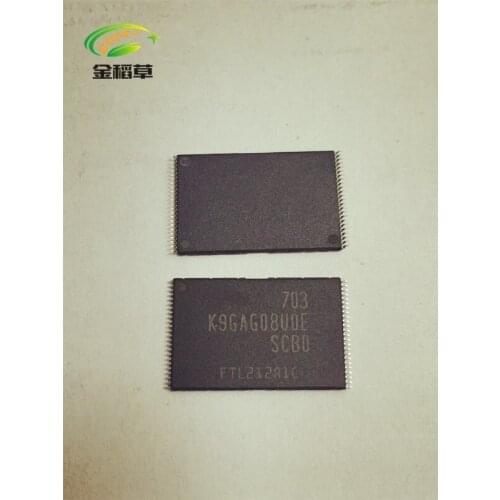 Free shipping 100pcs/lot K9GAG08UOE-SCBO K9GAG08U0E-SCB0 K9GAG08UOE K9GAG08U0E TSOP48