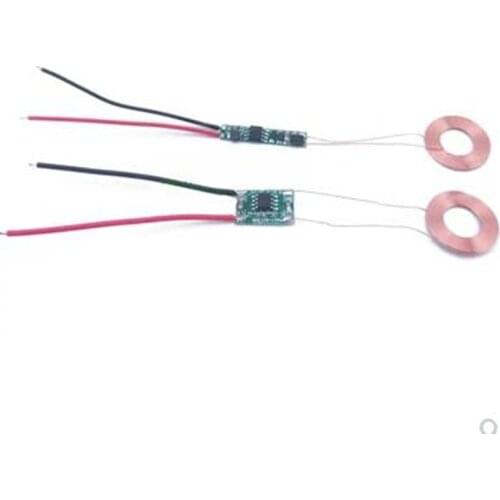 Free shipping 2pcs USB wireless charging wireless power supply wireless power transmission module wireless charging scheme chip