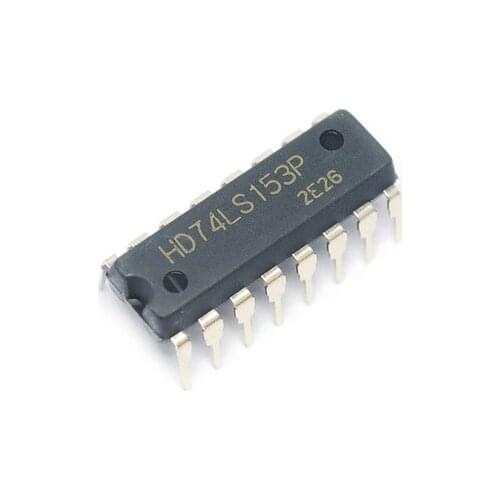 Free Shipping 74LS153 HD74LS153P DIP16 multiplexer new original