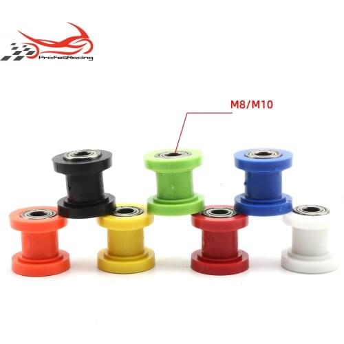 Chain Roller 8mm 10mm Slider Tensioner Wheel Guidepit Dirt Mini Bike For Kayo T2 T4 T4L Pit Dirt Mini Bike Moto Atv