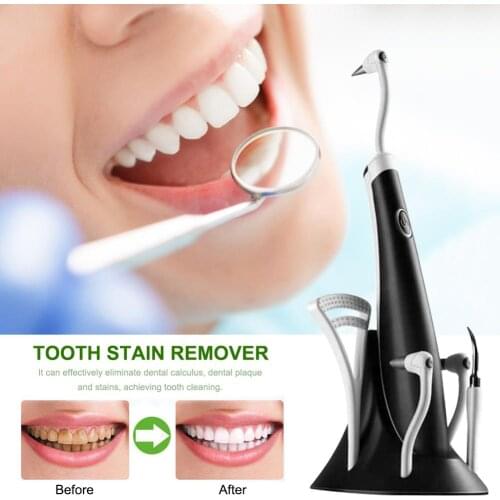 Electric Ultrasonic Sonic Dental Scaler Tooth Calculus Remover Cleaner Tooth Stains Tartar Tool Whiten Teeth Tartar Remove