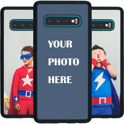 Customized Case For Samsung Galaxy S9 S9+ S10 S10+ Note9 Personalized Photo Picture images Freestyle Phone Cover Skin