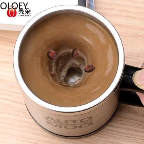 Portable Coffee Mug Electric Fully Automatic Mixing Water Cup Coffee Mugs Logo Magic Tumbler Creative Travel Tazas Para Cafe Hot