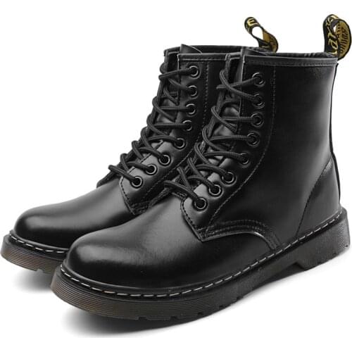 QOPLYEE Men's Motorcycle Boots