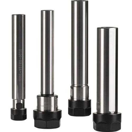 1pcs SL12-ER11A/SL16-ER20A/SL20-ER20/SL32-ER32-100L lathe with side-mounted straight shank ER extension rod drill extension rod