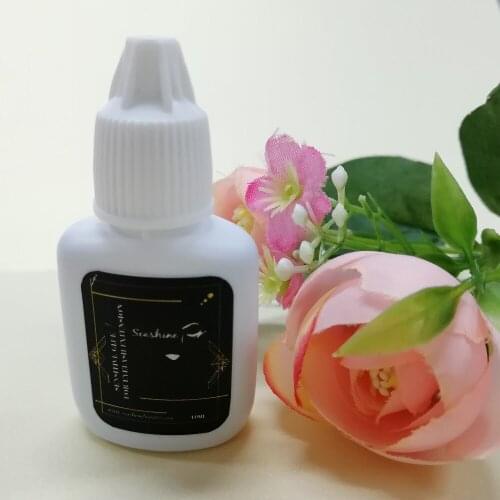 Top quality 10ml lash sensitive gule for eyelash extension 3 seconds drying one bottle free shipping