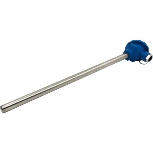 WRN-130 350mm probe armor head K type thermocouple temperature sensor long term 0-800C short term 0-1100C