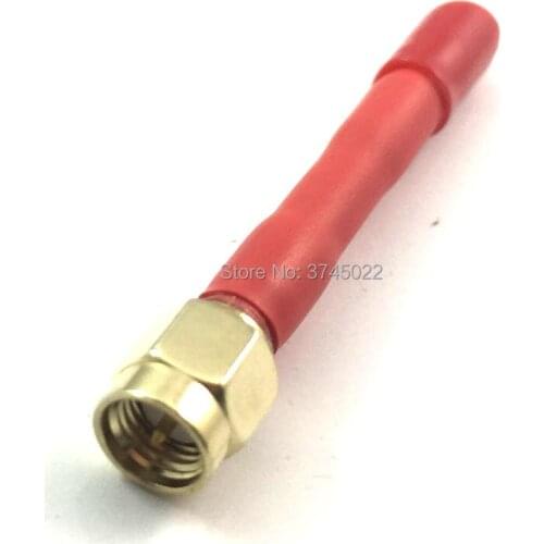 1pcs 3dbi 5.8G Antenna With Sma Male Connector for FPV Antenne Mini Video Transmission 5.5cm Red