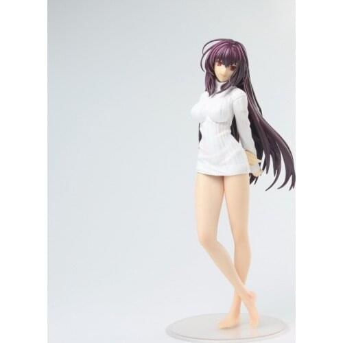 23cm Fate/Grand Order Anime Figure Home Wear Sweater High-Quality Standing Scáthach PVC Action Figure Collection Model Toys Gift